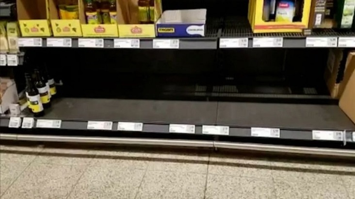 Almanya’da şimdi de gıda krizi patlak verdi: En fazla 3 un, 2 şeker alınabiliyor!