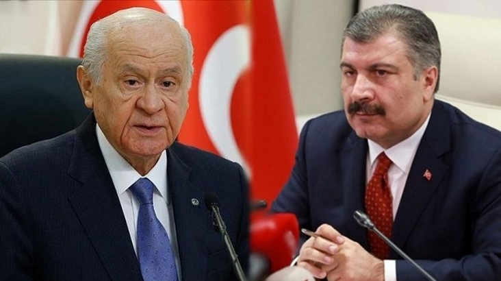 Bakan Koca’dan MHP Lideri Devlet Bahçeli’ye teşekkür