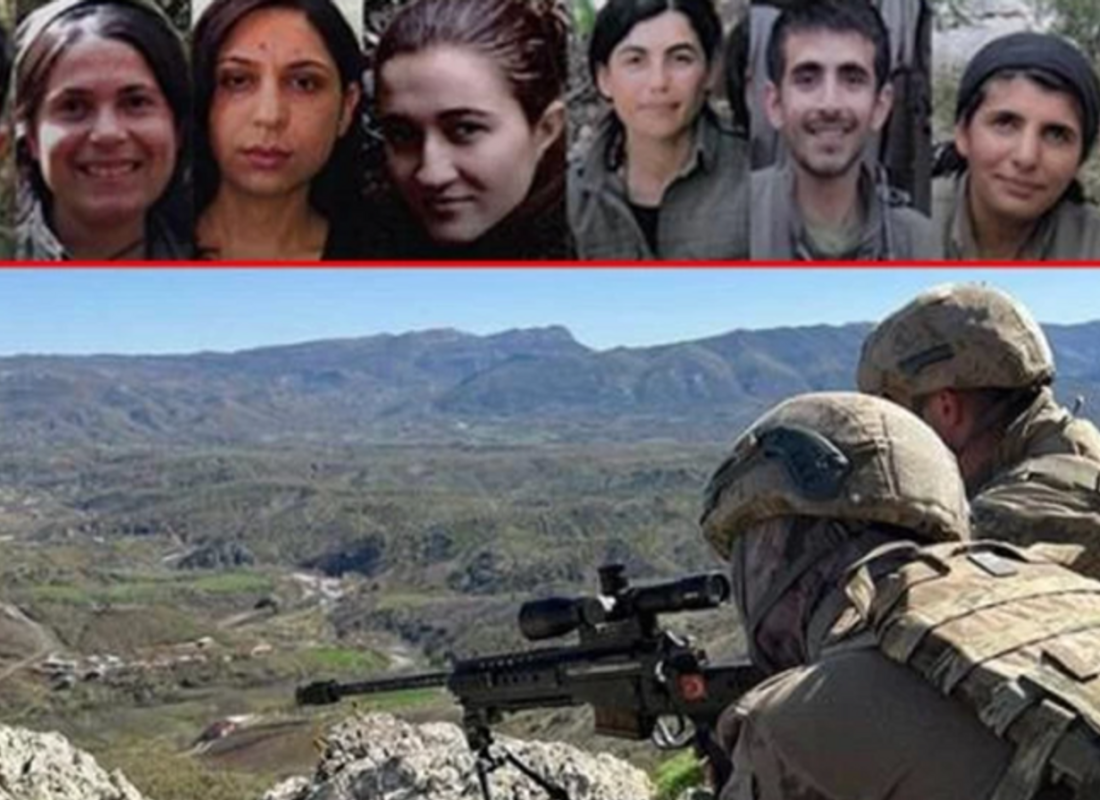 Mehmetçik, ‘asker giremez’ denilen yere girdi! Namlular bu 8 haine çevrildi
