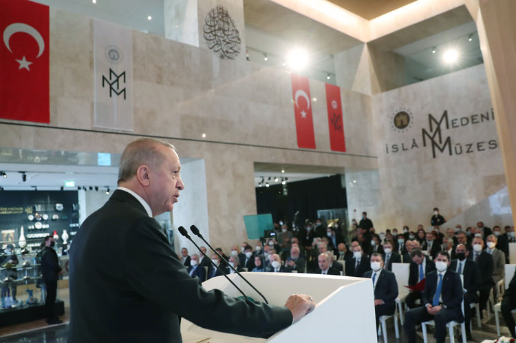 Cumhurbaşkanı Erdoğan: İslam Medeniyetleri Müzesi’ni İstanbul gururla taşıyacak
