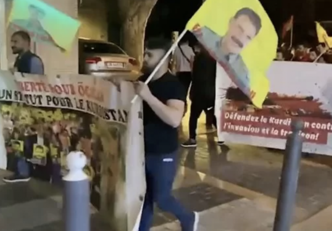 Pençe-Kilit Operasyonu’nu hazmedemeyen terörist yandaşları sokaklara döküldü