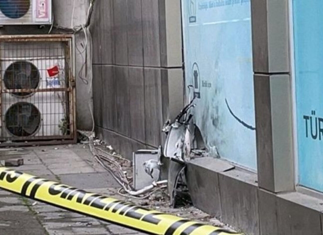 TÜGVA Temsilciliği binası önüne EYP bırakan terörist yakalandı