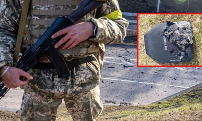 Ukraynalı askerin üzerinden bakın Türkçe ne yazısı çıktı