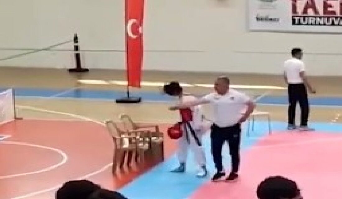 Diyarbakır’da antrenörden kaybeden genç kıza tokat