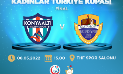 Hentbolda Kadınlar Türkiye Kupası Kastamonu Belediyespor’un