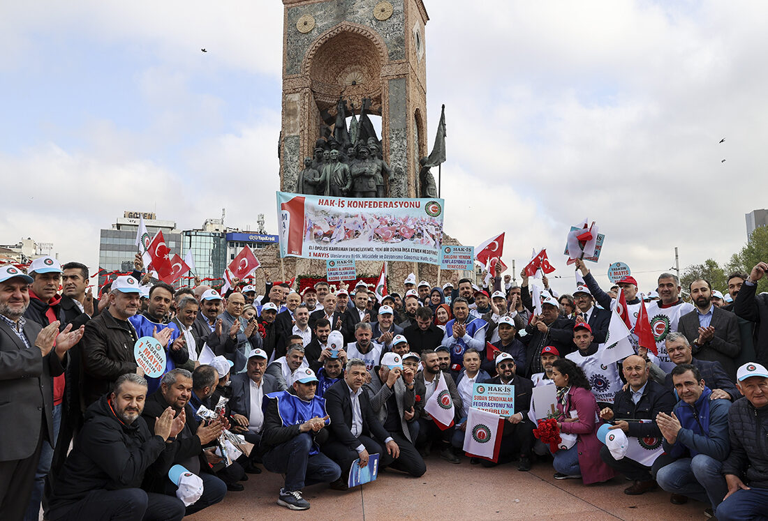 İstanbul’da 1 Mayıs Emek ve Dayanışma Günü kutlanıyor