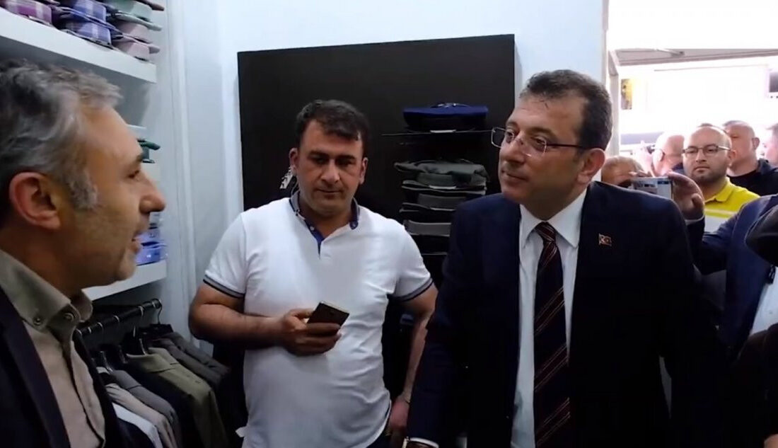 Vand’a Ekrem İmamoğlu ile Vanlı esnafın ‘İETT bileti 15 lira’ polemiği