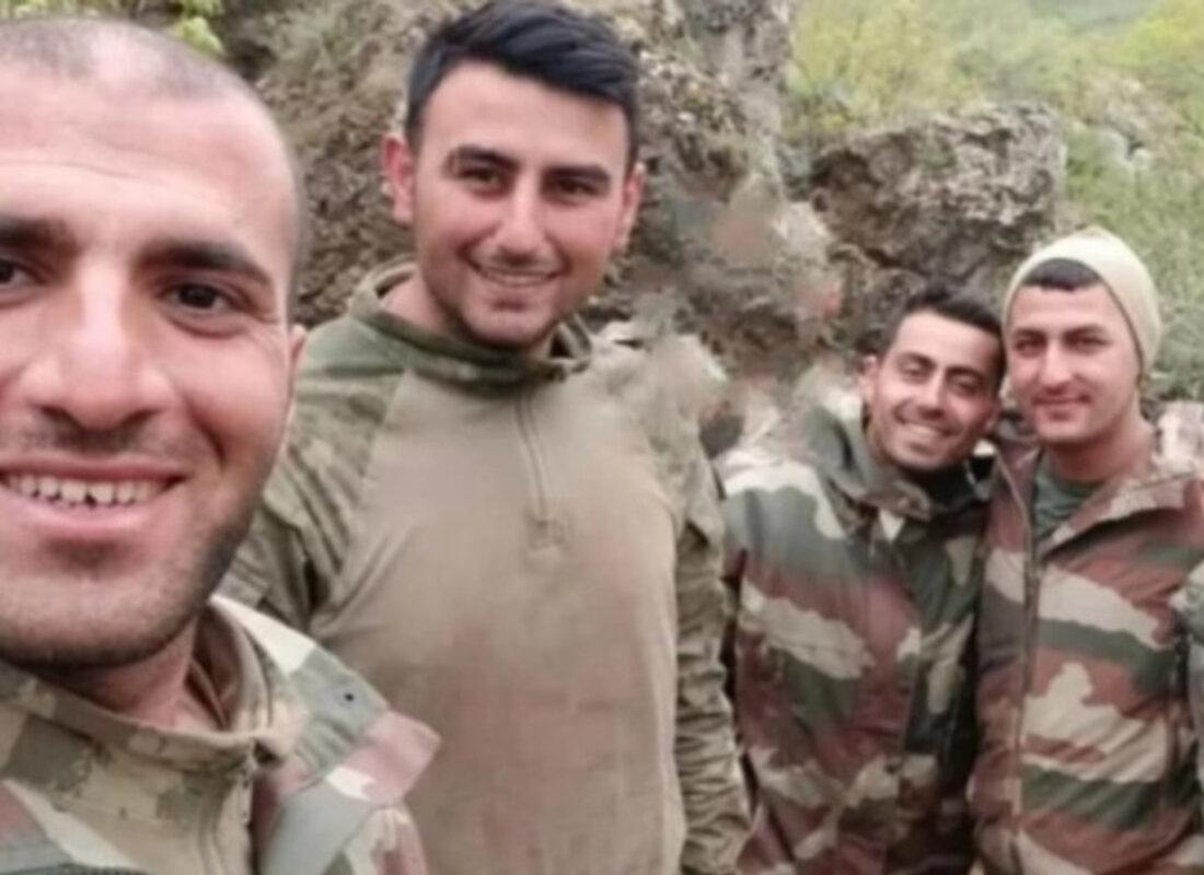 Bir kare, 5 aslan! Omuz omuza şehit düştüler…