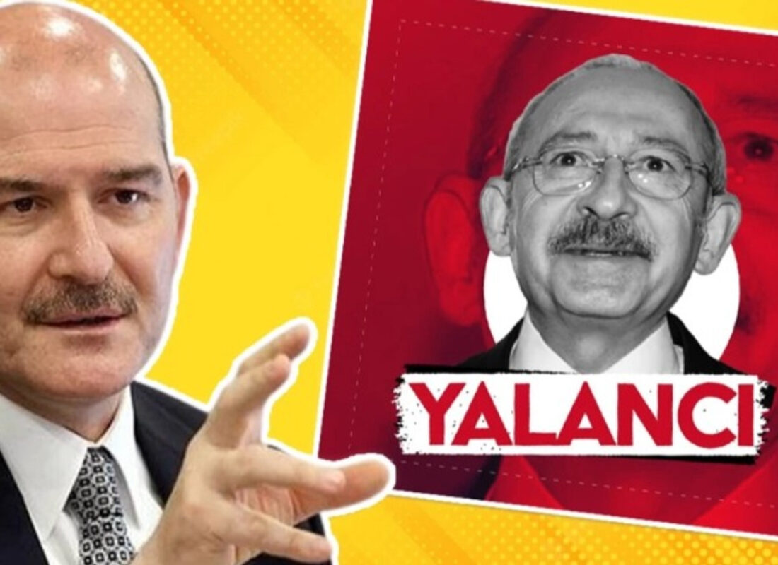 İçişleri Bakanı Soylu’dan Kılıçdaroğlu ile ilgili dikkat çeken paylaşım: ‘Yalancı’