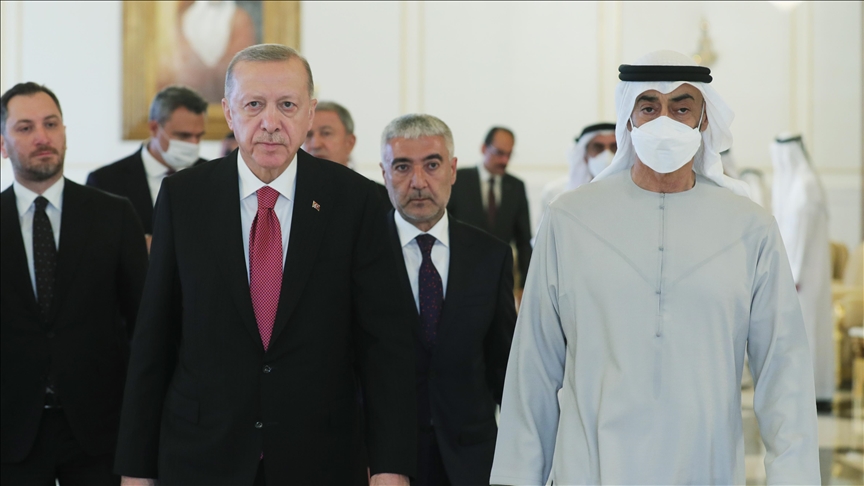 Cumhurbaşkanı Erdoğan’dan Birleşik Arap Emirlikleri’ne taziye ziyareti