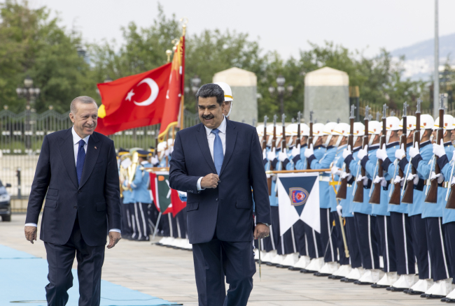 Venezuela Devlet Başkanı Maduro Ankara’da