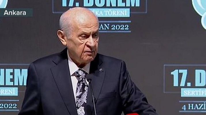 MHP Lideri Bahçeli: Basiret yoksunu bir siyaset zihniyeti pek çok badire ve belaya çanak tutacak ve ortam açacaktır