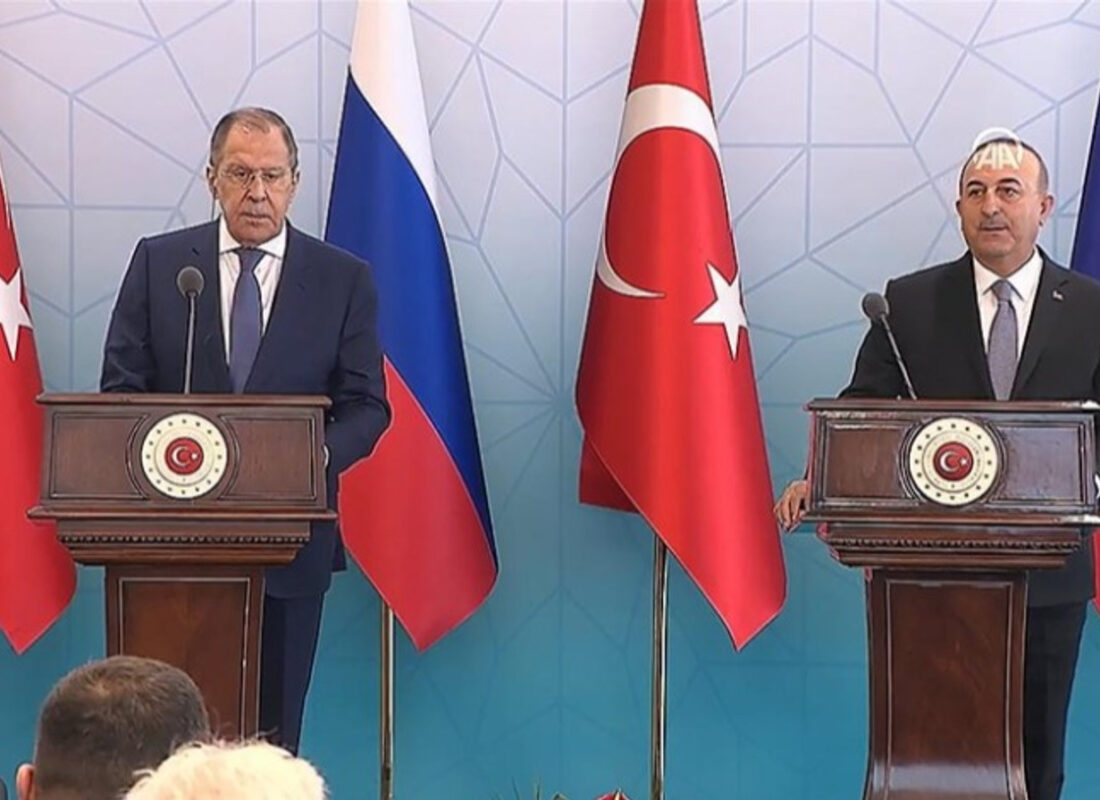 Dışişleri Bakanı Çavuşoğlu, Rus mevkidaşı Lavrov ile görüştü