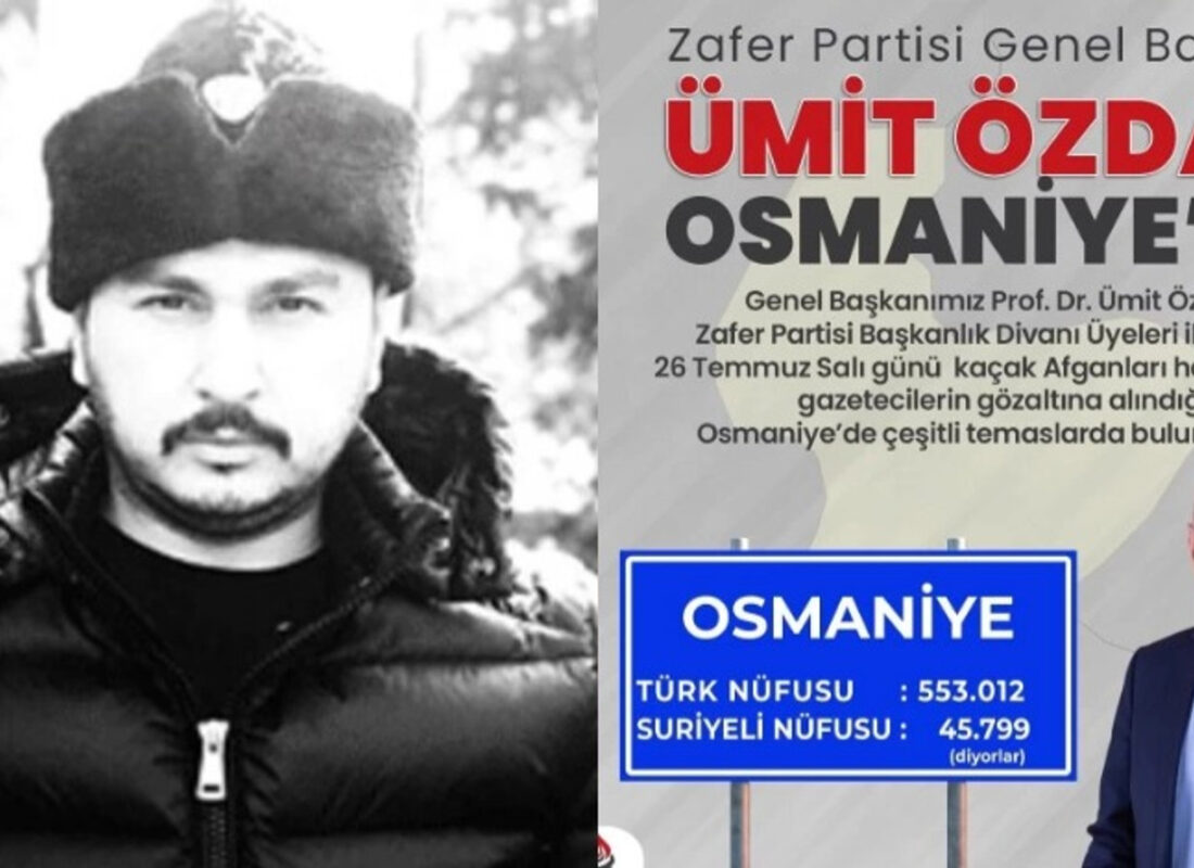 Ümit Özdağ’ın ‘gazeteci’ dediği Hasan Tolga Balcılar Osmaniye’de 8 ayrı suçtan yargılanıyor