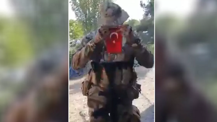 Video haber: Azerbaycan 30 yıl sonra geri aldı! Türk bayrağı açtılar Ezan sesi yükseldi