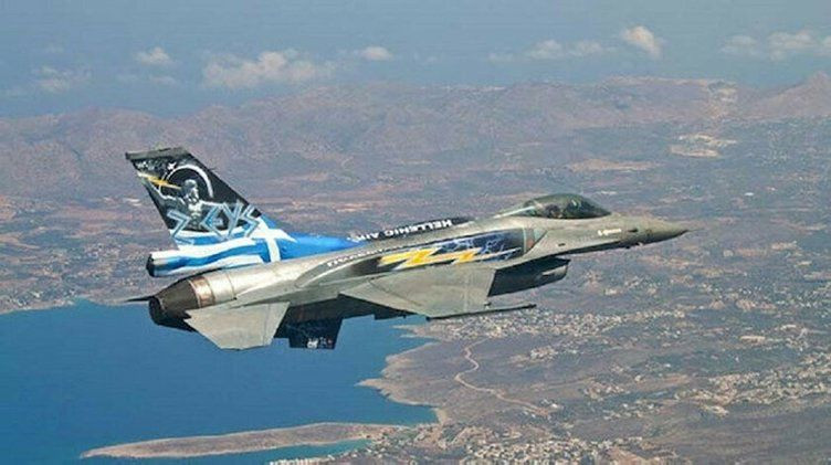 Yunanistan’dan F-16’lı provokasyon! Skandal eylem kamerada