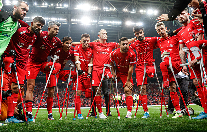 Ampute Futbol Milli Takımı dünya şampiyonu