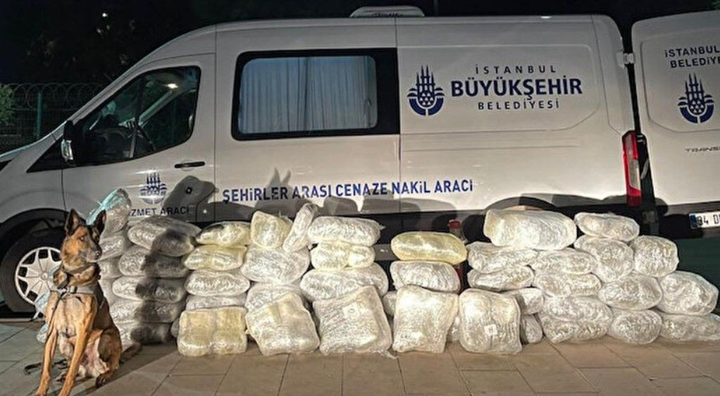 CHP’li İBB’nin cenaze aracından 144 kilo uyuşturucu çıktı