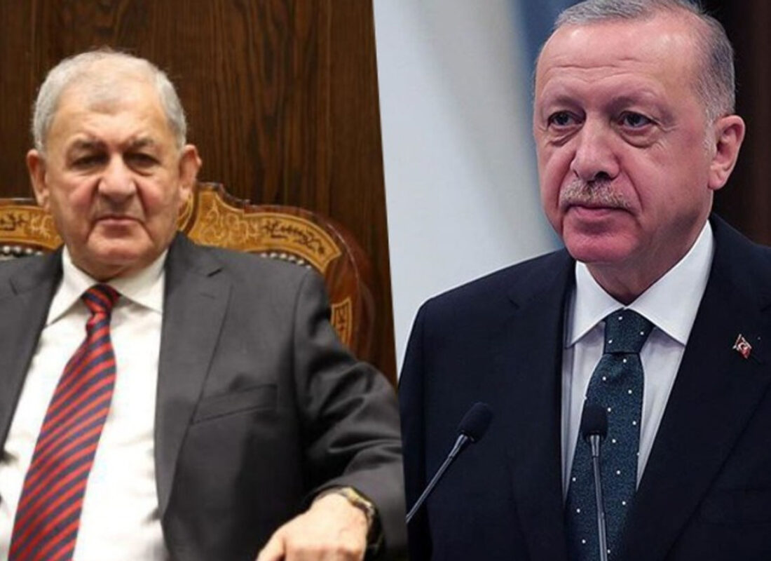 Cumhurbaşkanı Erdoğan, Irak Cumhurbaşkanı Abdullatif Reşid ile görüştü
