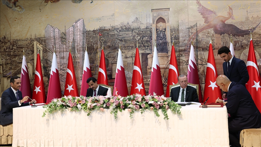 Türkiye ile Katar arasında 11 anlaşma imzalandı