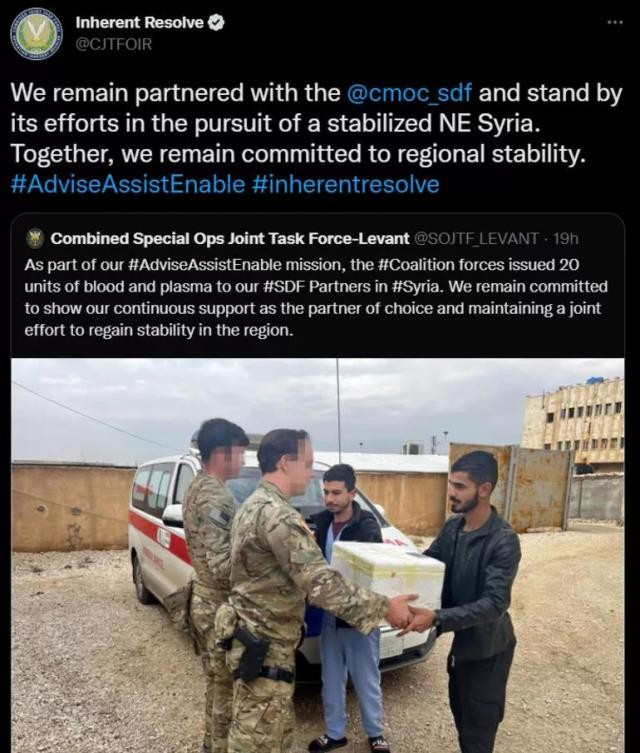 Türkiye vurdukça Coni endişeleniyor! ABD’den kansızlara kan yardımı