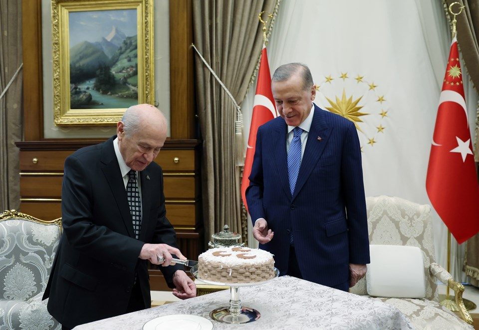 Cumhurbaşkanı Recep Tayyip Erdoğan ve MHP Genel Başkanı Devlet Bahçeli bir araya geldi