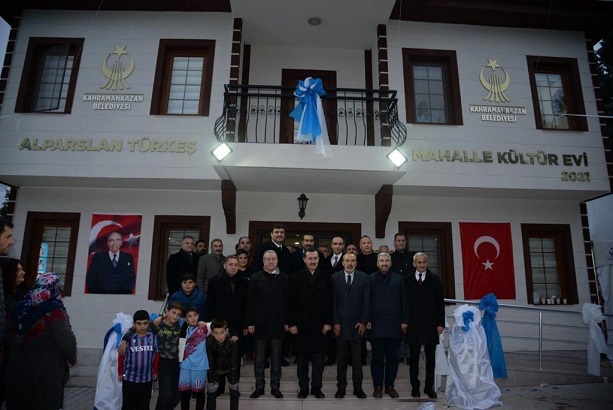 Kahramankazan’da ‘Alparslan Türkeş Mahalle Kültür Evi’ açıldı