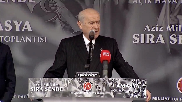 Bahçeli: Aziz Milletim, Mühürlü kalpleri rezil etmek için sıra sende
