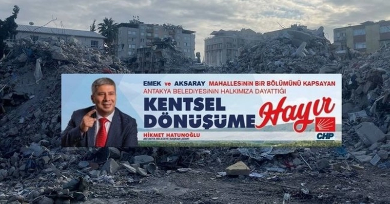 Lütfü Savaş’ın kentsel dönüşüm karşıtı miting düzenlediği ortaya çıktı