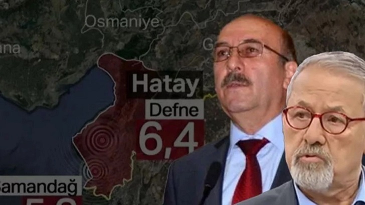 Naci Görür ve Oktan Tüysüz’den Hatay depremleri sonrası ilk açıklama