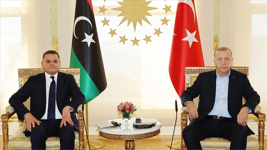 Cumhurbaşkanı Erdoğan, Libya Başbakanı Dibeybe’yi kabul etti