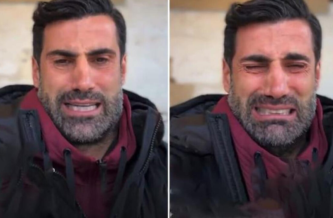 Volkan Demirel’in gözyaşları: İnsanlar enkaz altında, yardım edin