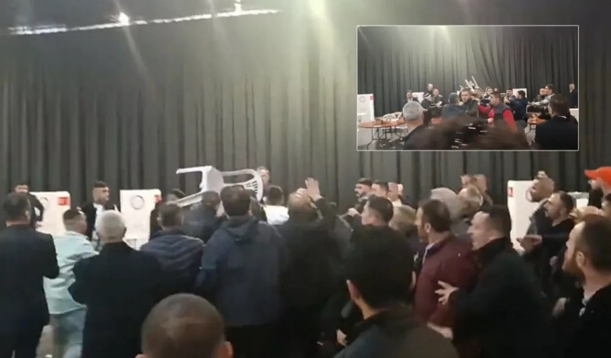 İP’de ortalık savaş alanına döndü! Temayül yoklamasında 