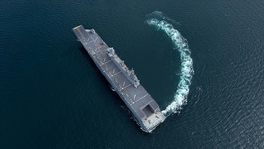 Türkiye’de tek… TCG Anadolu için yerli imkanlarla geliştirildi