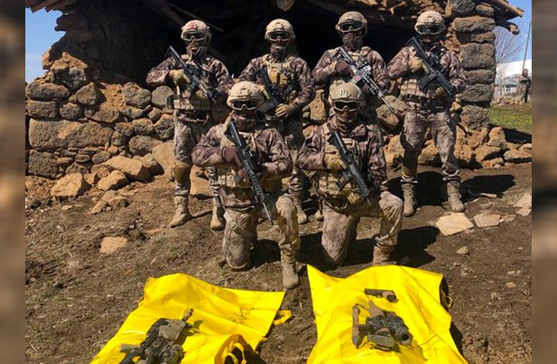 Van’da biri mavi kategoride iki terörist etkisiz hale getirildi