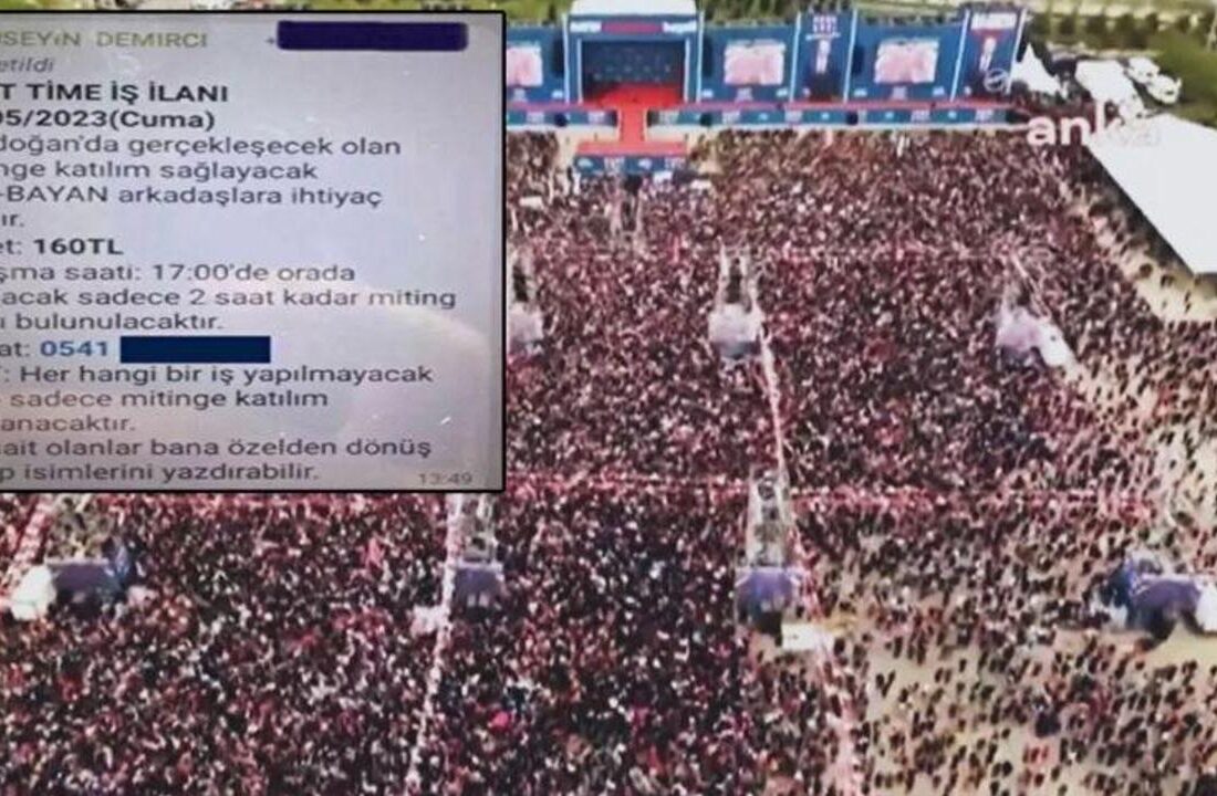 7’li koalisyondan yevmiyeli miting! Maltepe fiyaskosu sonrası bu yola başvurdular
