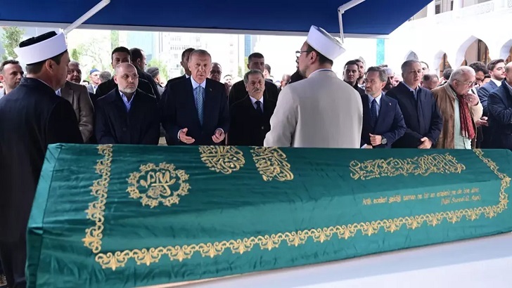 Cumhurbaşkanı Erdoğan, Engin Ardıç’ın cenaze törenine katıldı