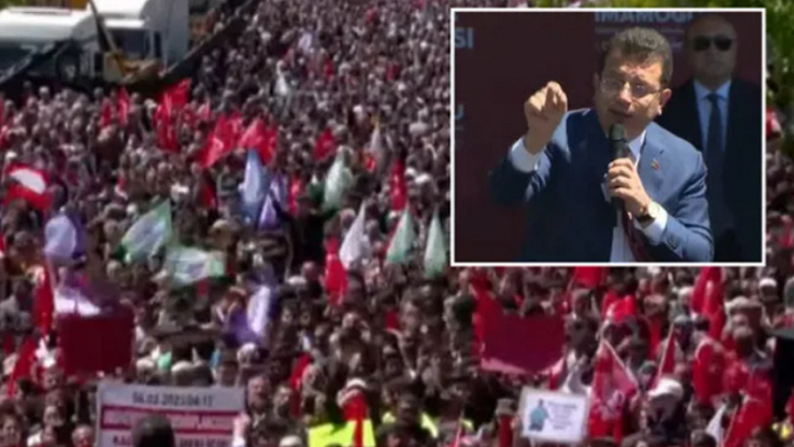 HDP flamalarının önünde konuştu! İmamoğlu, Demirtaş’a arka çıktı