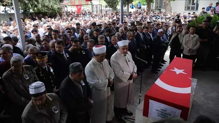 Şehitlerimizi uğurladık