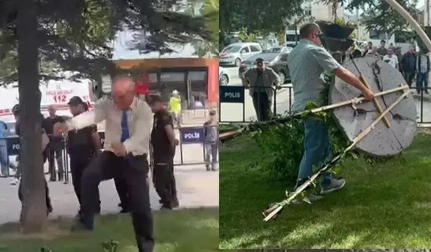 Şehit cenazesinde Kılıçdaroğlu ve Akşener’e büyük tepki: Çelengi yere atıp parçaladılar!