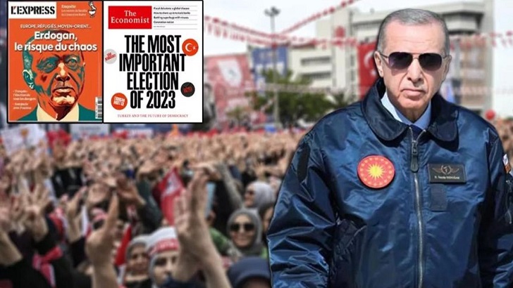 Tetikçi Batı medyasının Erdoğan düşmanlığı! Türkiye’nin yükselişini hazmedemeyip harekete geçtiler