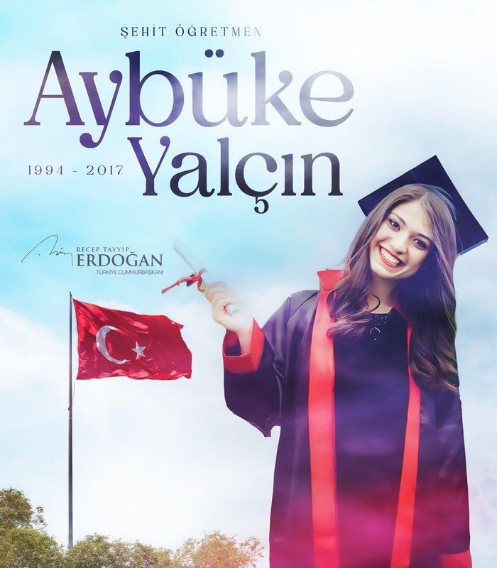 Şehit öğretmen Aybüke Yalçın’ın vefatının 7. yılı