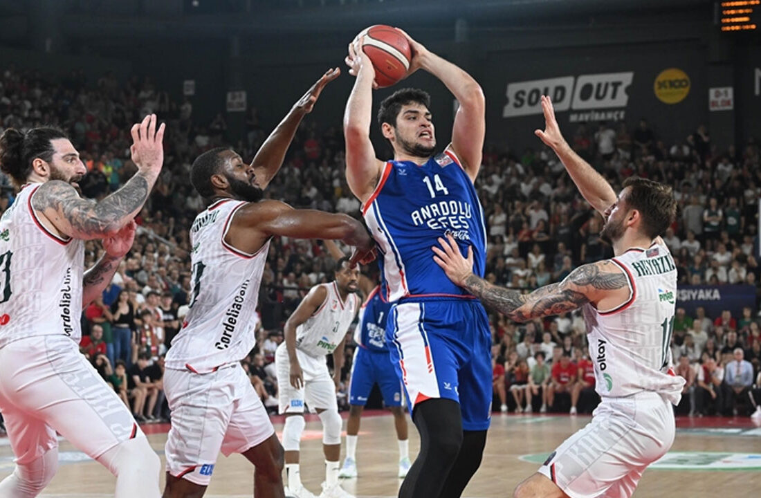 Basketbol Süper Ligi’nde şampiyon Anadolu Efes