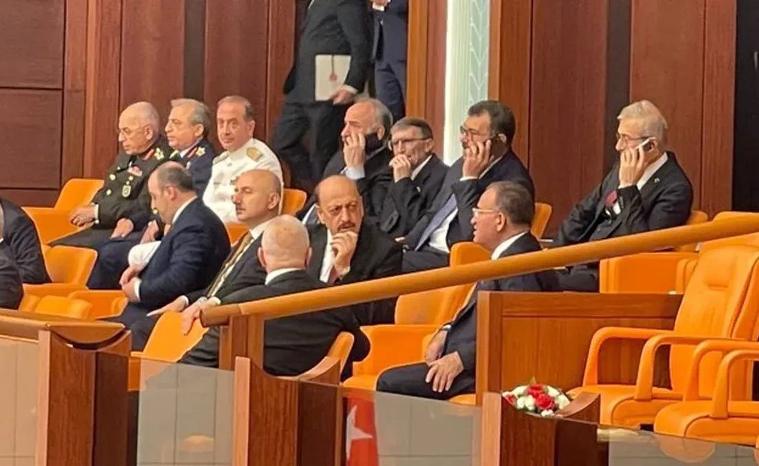 Cumhurbaşkanı Erdoğan’ın TBMM’deki yemin töreninde sürpriz isim