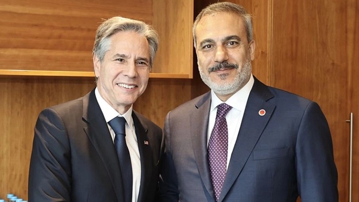 Bakan Fidan, Blinken ile görüştü