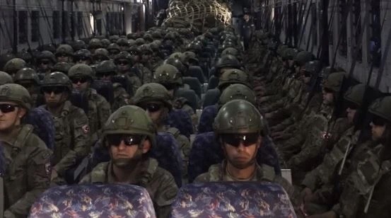 Türk komandoları yola çıktı…