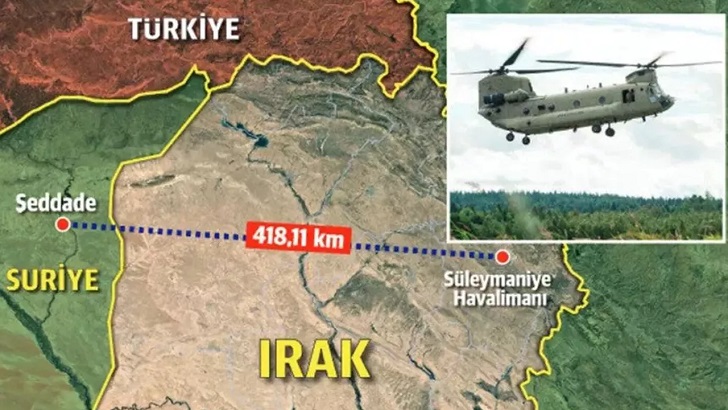 Örgütten kaçan terörist her şeyi anlattı! ABD, Kandil’e helikopterle PKK’lı taşıdı