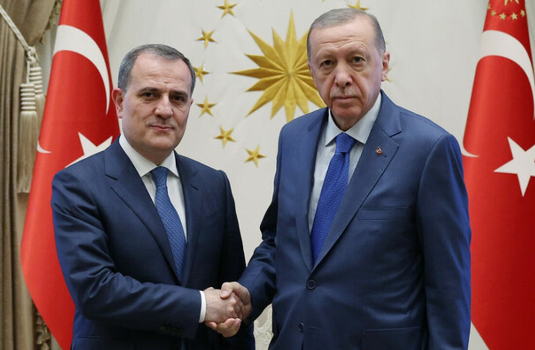 Cumhurbaşkanı Erdoğan, Ceyhun Bayramov’u kabul etti