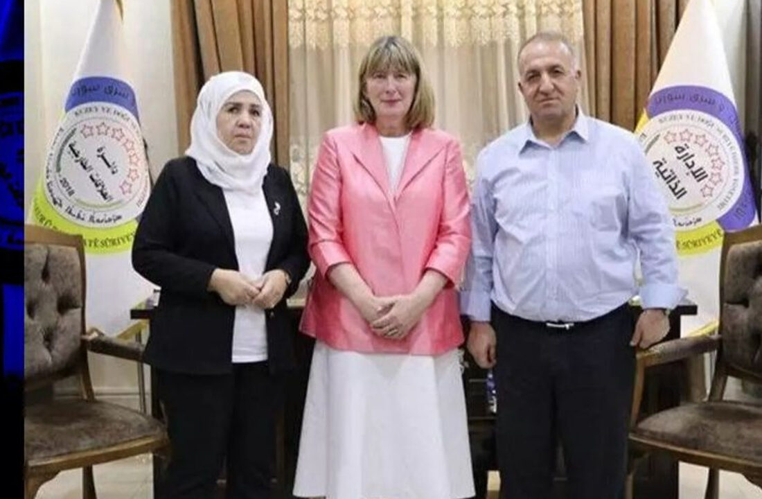 Skandal ziyareti fotoğraf ortaya çıkardı! BM’den iki yüzlü tavır