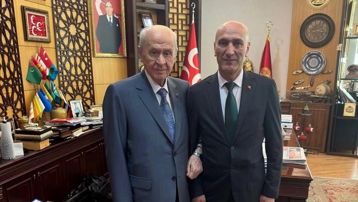MHP Lideri Devlet Bahçeli’ye teşekkür ziyareti